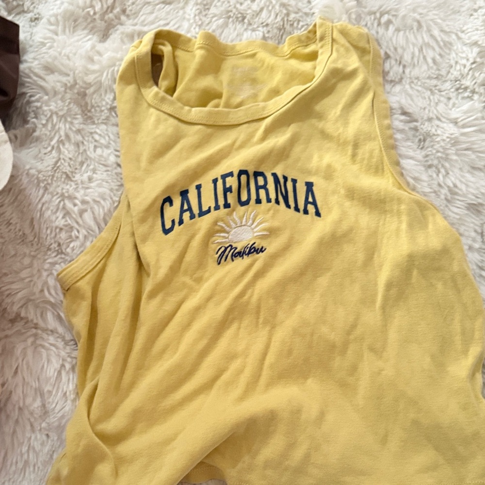 Sunny California Graphic Tank Top
